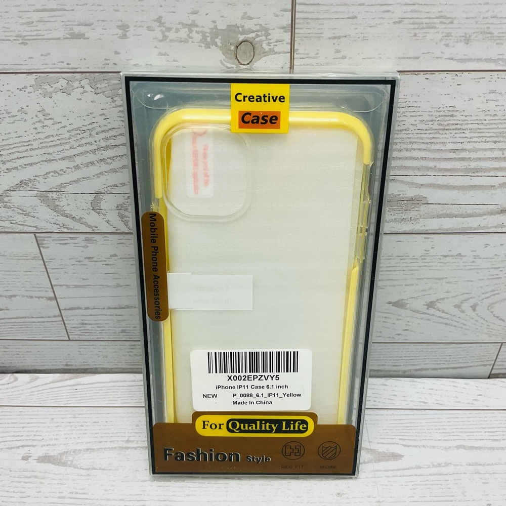 Yellow iPhone case for iPhone 11